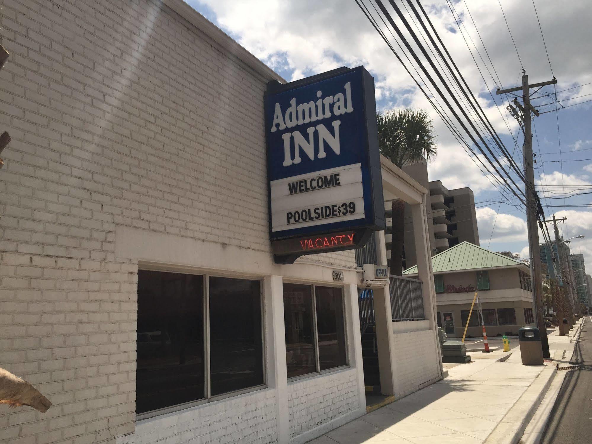 Admiral Motor Inn Myrtle Beach Exteriör bild